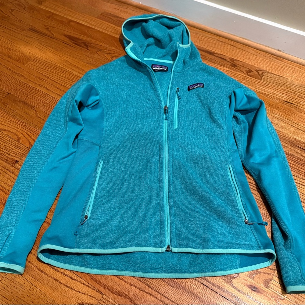 Patagonia Women's Teal Better Sweater Hoodie